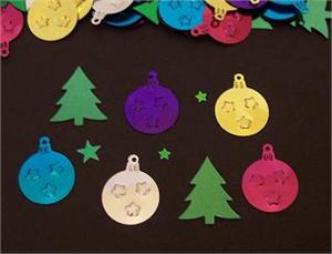 Christmas Tree Confetti Ornament Confetti