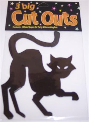 Large Black Cat Confetti