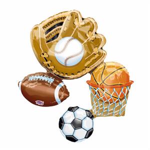 Multi Sports Balloon Bouquet all in one