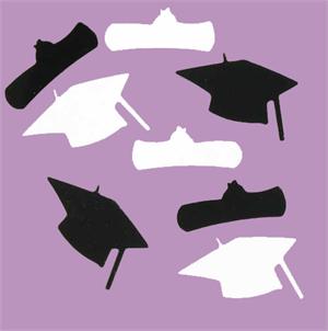 Graduation Diploma Confetti