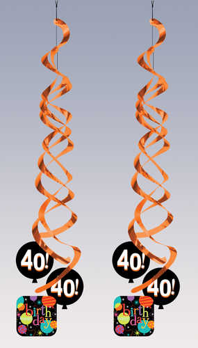 Deluxe 40th Birthday Danglers