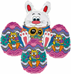 Easter Balloon Bouqet