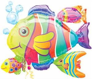 Tropical Fish Balloons
