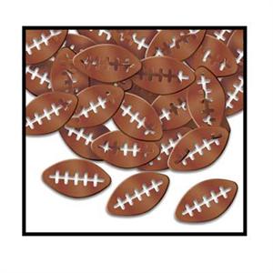Deluxe Football Confetti, Football Shaped Confetti by the Pound or Packet