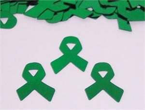 Green Ribbon Confetti