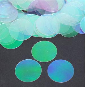 Large Iridescent Round Confetti Large Iridescent Round Confetti