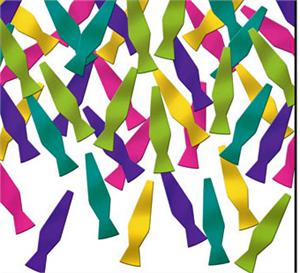 Lava Lamp Confetti, Metallic