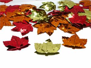 Metallic Maple Leaf Confetti Metallic Maple Leaf Confetti