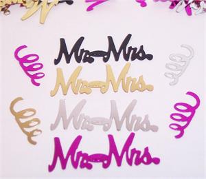 Mr. and Mrs.Wedding Confetti Mr. and Mrs. Wedding Confetti
