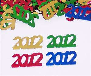 Number 2012 Confetti
