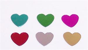 Heart Confetti 1/4" Multi