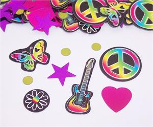 Neon Rock Confetti