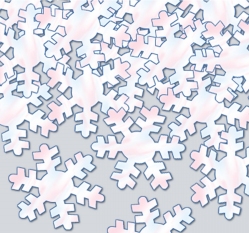 Snowflake Shaped Confetti by the Pound
