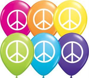 Peace Sign Balloons