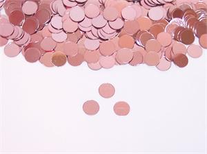 Bulk Peach Round Confetti, 1/4"