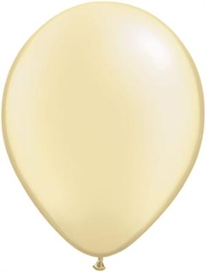 Pearl Ivory Balloons, Biodegradable pearl ivory latex balloons 100