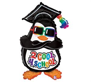 Penguin Graduation Balloon, 36