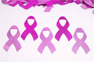 Pink Ribbon Confetti