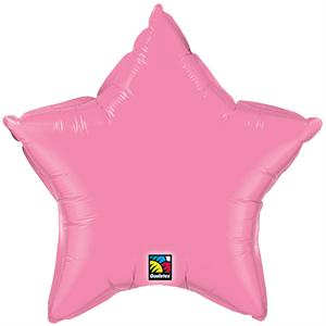 Rose Star Shaped Balloon