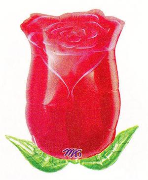 Rosebud Mylar Balloon Rosebud Mylar Balloon