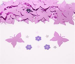 Pink Butterfly Confetti, Lavender flowers