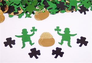 Irish Black Gold Confetti