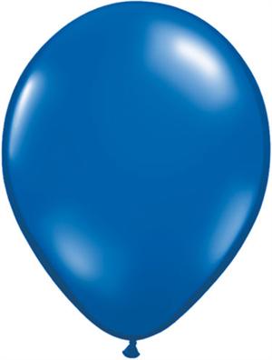 Sapphire Blue Balloons, 11" Latex