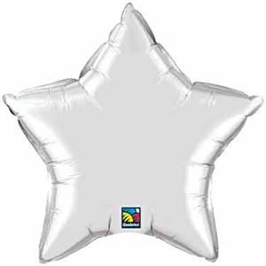 Silver Star Balloon