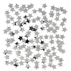 Silver Star Shaped Confetti Silver Star Shaped Confetti