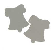 Silver Bells Confetti