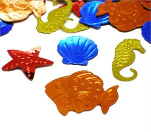Seahorse Confetti, Shell Confetti, Starfish Confetti, Fish Confetti