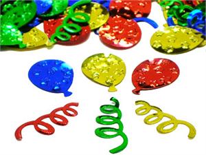 Multi Colored Balloon Confetti