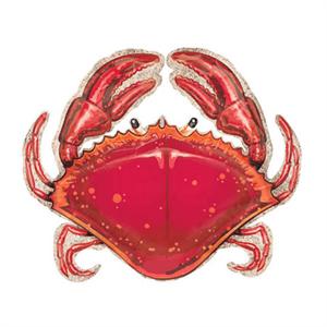 Crab Balloon, Crab Mylar Balloon Crab Mylar Balloon