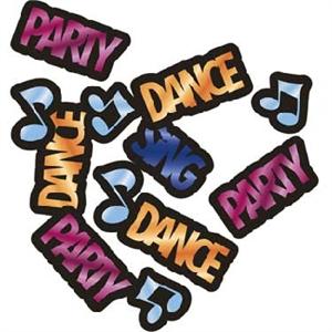 Music and Dance Party Confetti