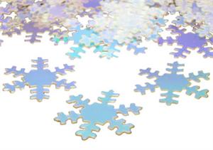 Small Iridescent Snowflake Confetti Confetti Snowflakes,Iridescent