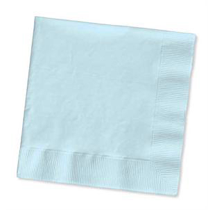 Light Blue Napkins, 3 ply paper Light Blue Napkins, 3 ply paper