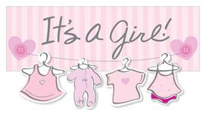 It's a Girl Banner