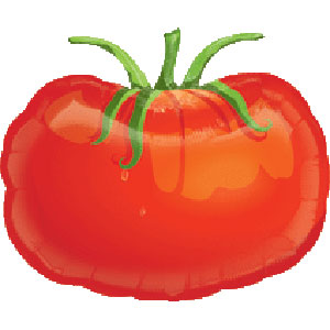 tomato shaped balloon