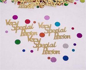 very special person confetti