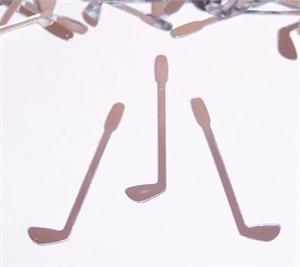 Silver Golf Club Confetti