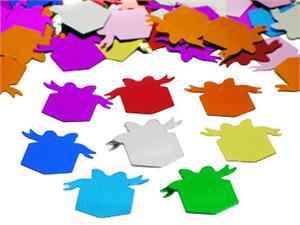 Gift Box Confetti, Assorted Bright Colors