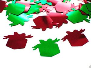 Metallic Christmas Gift Confetti
