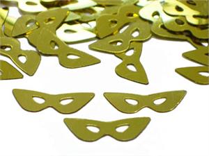 Metallic Gold Mask Confetti