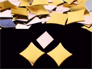 Diamond Confetti, Silver and Gold