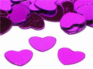 Fuchsia Heart Confetti