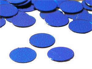 Round Blue Confetti, 1/4" Circles