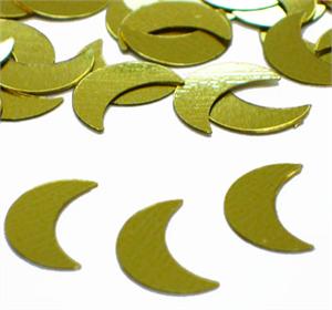 Metallic Gold Moon Confetti