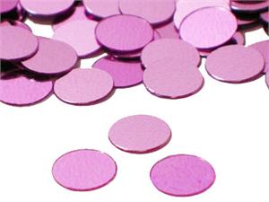 Round Pink Confetti, Metallic