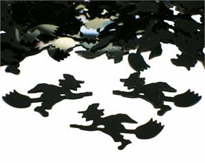 Witch on Broomstick Confetti