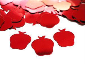 Metallic Red Apple Confetti